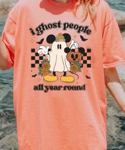 Funny Halloween T-Shirt, Ghost People Graphic Tee, Halloween Shirt