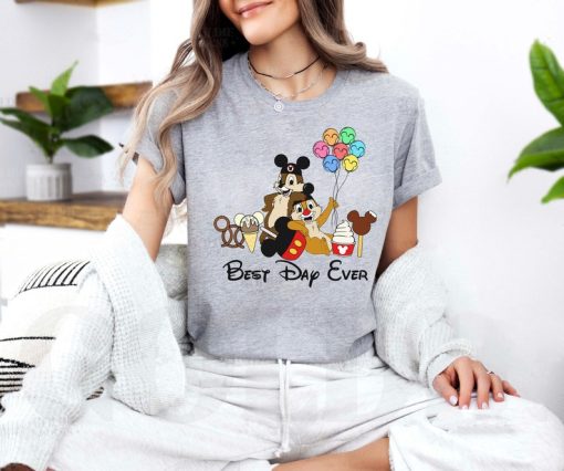 Disney Best Day Ever Chip n Dale Snacks Shirt, Best Day Ever T-shirt