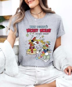 Disney Mickey Mouse The Band Concert Vintage Shirt