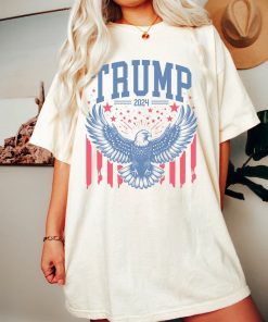 Trump Shirt, Comfort Colors® Shirt, Pro America Flag Shirt