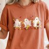 Comfort Color Retro Disney Pooh Halloween Shirt