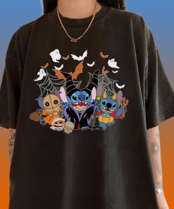 Comfort Colors Stitch Halloween Shirts, Disney Halloween Shirt