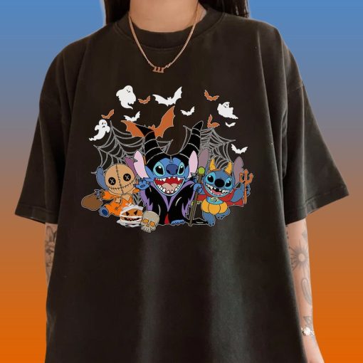 Comfort Colors Stitch Halloween Shirts, Disney Halloween Shirt