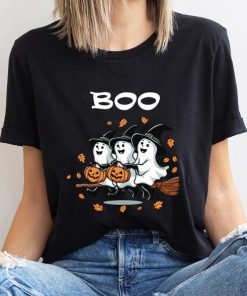 Halloween Ghost Comfort Colors Shirt, Cute Ghost Shirt