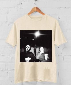 Halloween Michael Myers and Ghost Face Shirt