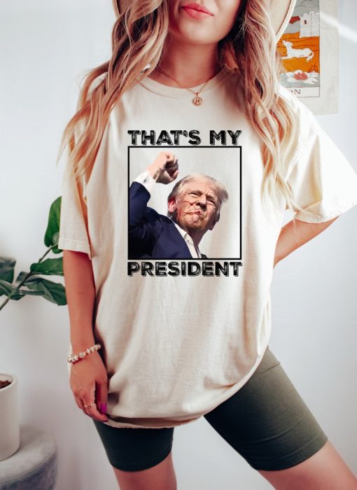 Trump Shooting Shirt, Trump 2024 Shirt