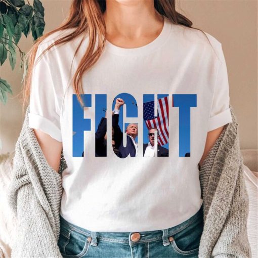 Trump Fist Pump Fight Shirt, Trump Shooting Shirt, Trump Rally