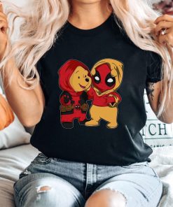 Disney Winnie The Pooh And Deadpool Costume Shirt