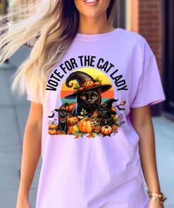 Vote for Kamala Childless Cat Lady Shirt Kamala Harris for President