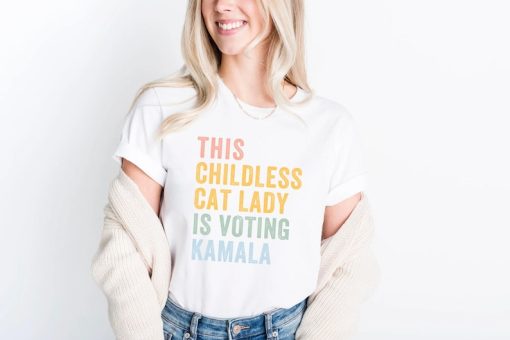 Childless Cat Lady For Kamala, Childless Cat Ladies Is Voting