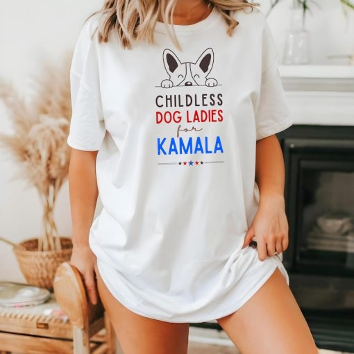 Childless Dog Ladies For Kamala Shirt