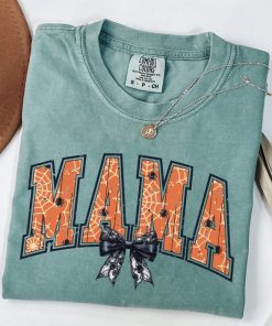 Comfort Colors® Coquette Halloween Mama t-shirt