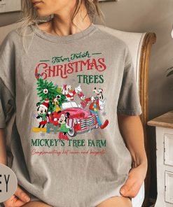 Comfort Colors® Retro Disney Farm Fresh Shirt, Mickey's Tree Farm