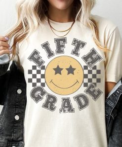 Retro Fifth Grade Teacher Shirt, 5th Grade Teacher Tee