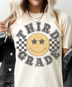 Retro Third Grade Teacher Shirt, 3rd Grade Teacher Tee