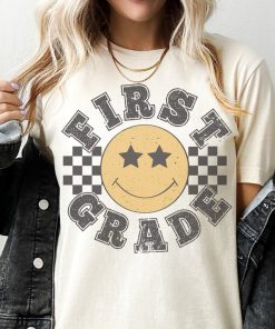 Retro First Grade Teacher Shirt, 1st Grade Teacher Tee