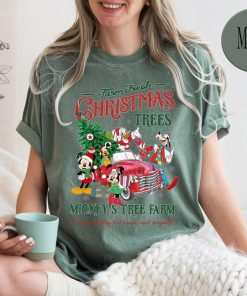 Comfort Colors® Retro Disney Farm Fresh Shirt, Mickey's Tree Farm