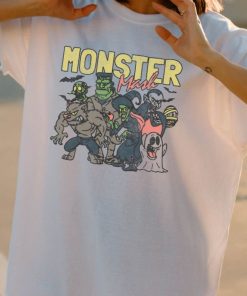 Retro Halloween Comfort Colors shirt, Monster Mash TShirt