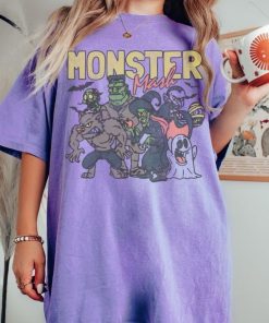 Retro Halloween Comfort Colors shirt, Monster Mash TShirt