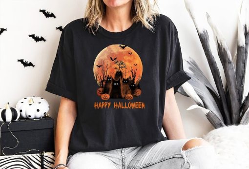 Witch scary Halloween shirt, ladies funny Halloween shirt