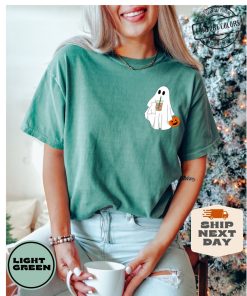 Comfort Colors® Сute Ghost Coffee Shirt