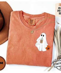 Comfort Colors® Сute Ghost Coffee Shirt