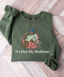 It's Past My Bedtime Sweatshirt, Sleepy Bear Sweatshirt, Y2k Clothing