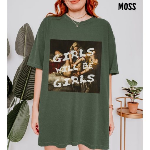 Girls Will Be Girls Tee, Judith beheading Holofernes