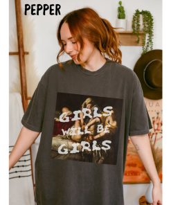 Girls Will Be Girls Tee, Judith beheading Holofernes