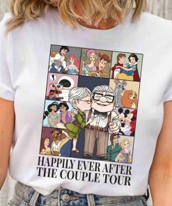 Funny Happily Ever After The Couple Shirt, Disney Honeymoon T-shirt