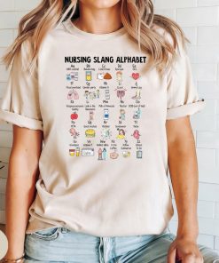 Nurse ABC Shirt, Nursing Slang Alphabet Sweatshirt