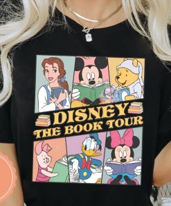 Disney The Book Tour Retro Shirt, Funny Mickey And Friends Tshirt