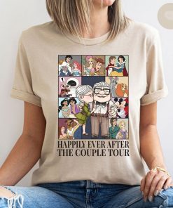 Funny Happily Ever After The Couple Shirt, Disney Honeymoon T-shirt