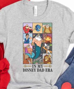 Retro In My Disney Dad Era Shirt, Funny Father'S Day Gift T-shirt