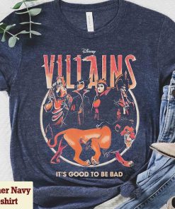 Vintage Disney Villains It's Good To Be Bad T-shirt