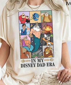 Retro In My Disney Dad Era Shirt, Funny Father'S Day Gift T-shirt