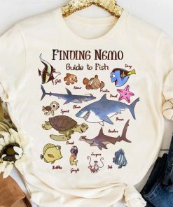 Retro Disney Pixar Finding Nemo Characters Group Shirt