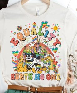 Disney Pride Equality Hurts No One Shirt