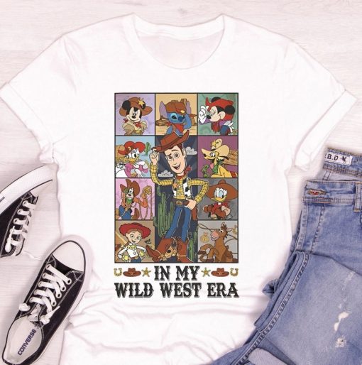 Vintage Disney Pixar Toy Story Shirt, In My Wild West Era Tshirt