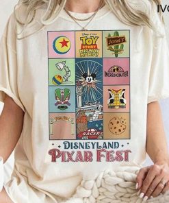 Retro Disneyland Pixar Fest 2024 Shirt