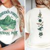 Retro 2-Sided National Park Wizard Shirt, Forbidden Forest T-shirt