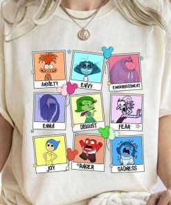 Disney Pixar Inside Out Characters Shirt, Disneyland Inside Out 2