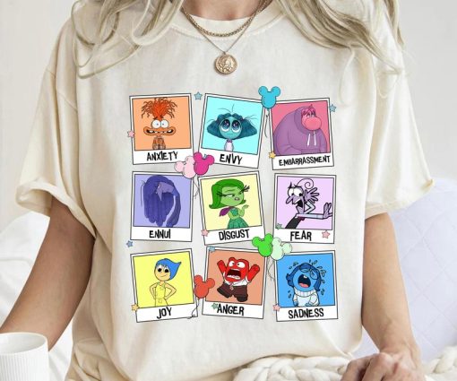 Disney Pixar Inside Out Characters Shirt, Disneyland Inside Out 2