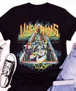 Vintage Disney Villains Characters Group Shirt