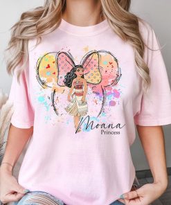 Retro Disney Moana Princess Shirt