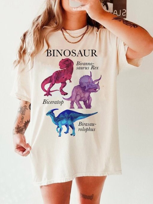 Binosaur shirt | bisexual shirt | Bisexual pride shirt