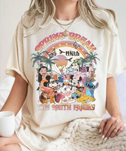 Custom Name Mickey And Friends Disney Spring Break Shirt