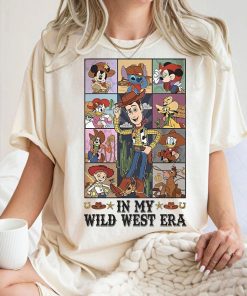 Vintage Disney Pixar Toy Story Shirt, In My Wild West Era Tshirt