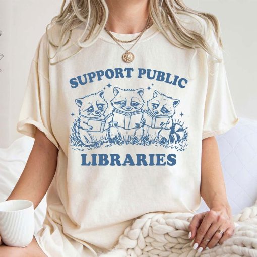 Support Your Local Library Shirt, Defend Public Libraries