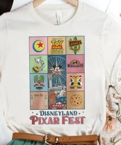 Retro Disneyland Pixar Fest 2024 Shirt